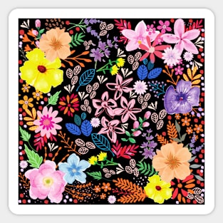 Bright Autumn Floral Sticker